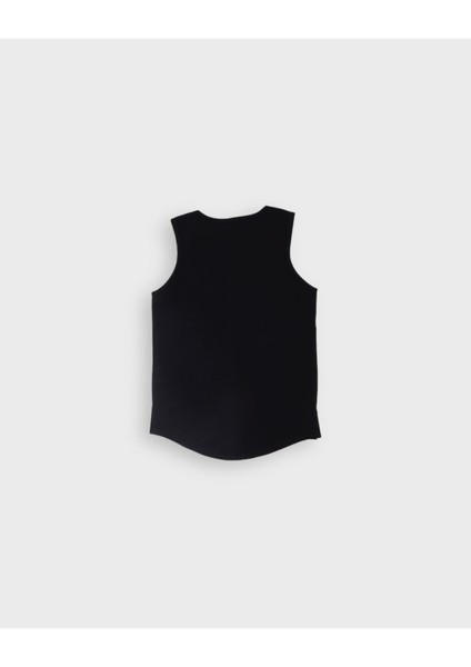 Genç Unisex Işlemeli Kolsuz T-Shirt modelleri