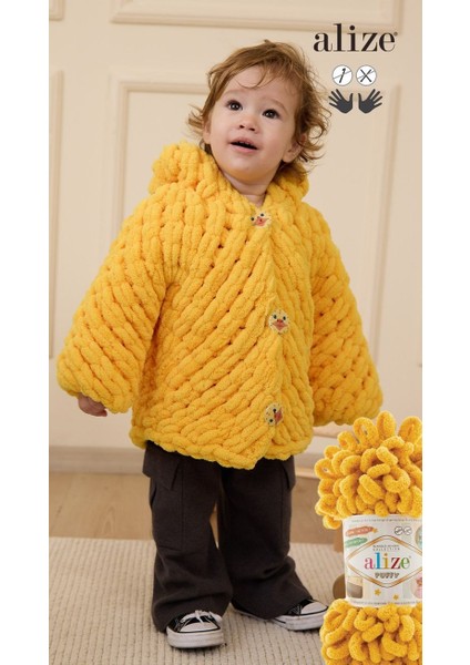 Puffy 5'li Paket (5X100GR) El Örgü Ipi ( 1060 Siyah ) indirimleri