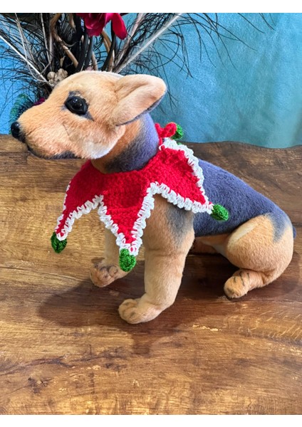 El Örgüsü Noel Tasma Kedi Tasma Köpek Tasma Bağlamalı