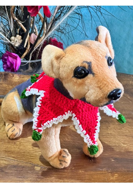 El Örgüsü Noel Tasma Kedi Tasma Köpek Tasma Bağlamalı