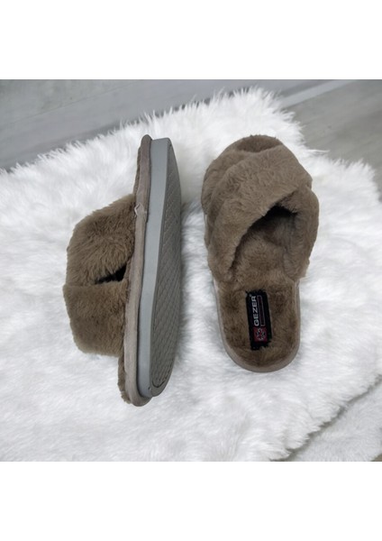 Sessiz Taban Çapraz Kışlık Peluş Terlik fırsatları