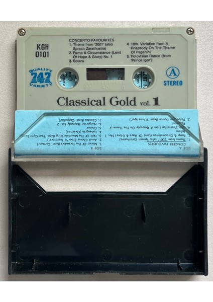 Classical Gold 1 Kaset (Dönem Baskı Kaset)