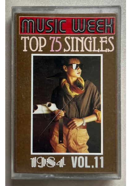 Music Week Top 75 Singles 1984 Vol 11 Kaset (Dönem Baskı Glory Stüdyo Kaset)