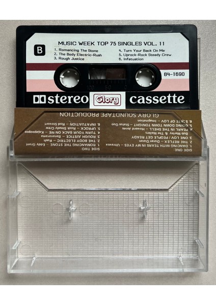 Music Week Top 75 Singles 1984 Vol 11 Kaset (Dönem Baskı Glory Stüdyo Kaset)