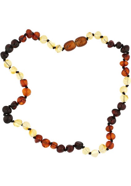 Bebek Damla Kehribar Diş Kolye modelleri