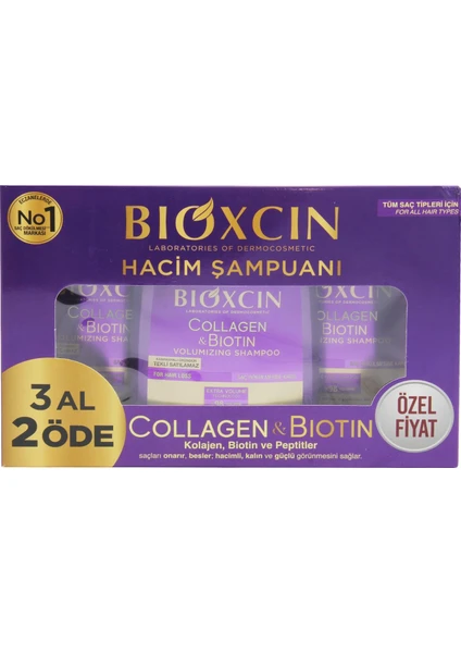 3 Al 2 Öde Collagen Biotin Şampuan