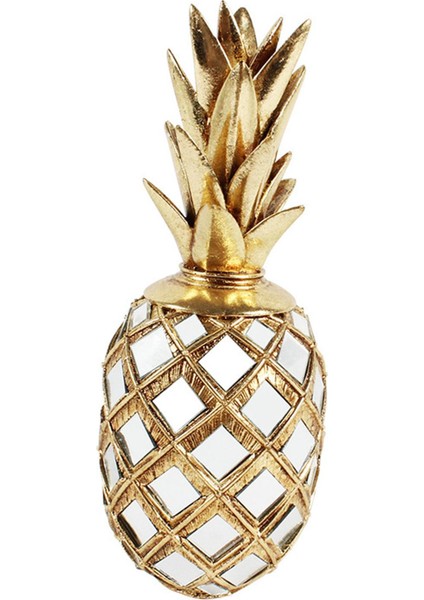 Üstü Heykel Koleksiyonluk El I Dekorasyon Hediye Reçine Heykelcik Ananas Için (Yurt Dışından)