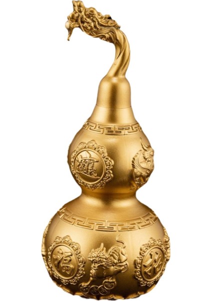 Pirinç Çin Süsleme Heykeli Çalışma Odası Rafları 15CM (Yurt Dışından) fırsatları