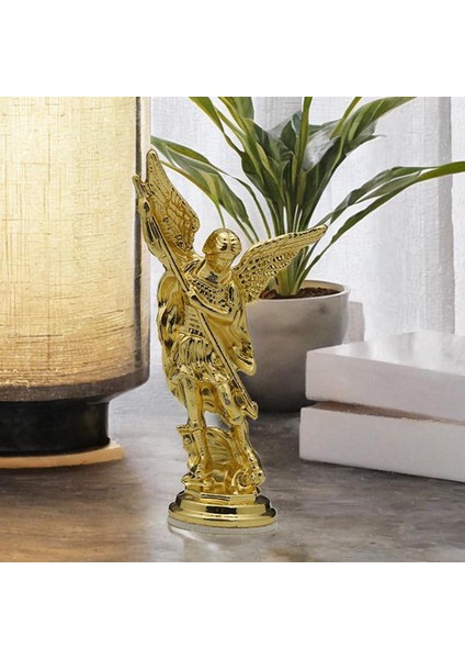 Metal Heykel Dini Koleksiyon Metal Dekorasyon Figürü Melek Heykeli Altın (Yurt Dışından) fırsatları