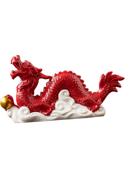 Çin I Heykelcik Süslemesi Zenginlik I Üstü Dekoru Rafı Kırmızı (Yurt Dışından) fiyatları
