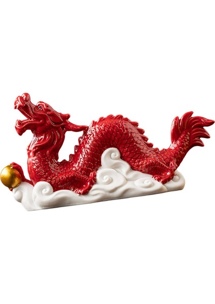 Çin I Heykelcik Süslemesi Zenginlik I Üstü Dekoru Rafı Kırmızı (Yurt Dışından) indirimleri