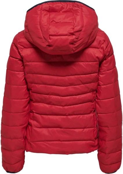 Onltahoe Regular Fit Çift Taraflı Kapüşonlu Şişme Mont Bayan Mont 15322040 modelleri