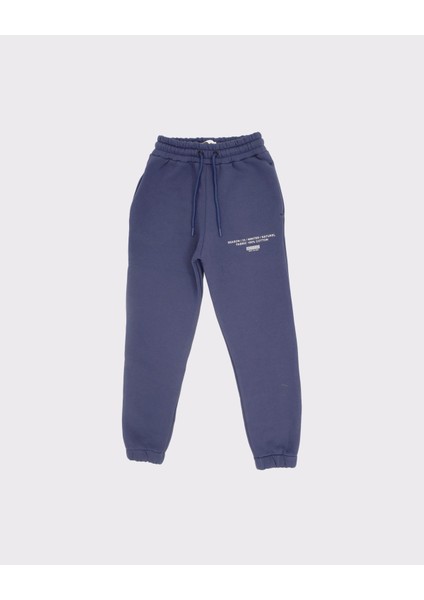 Genç Unisex Harf Baskılı Eşofman Altı