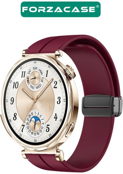 Huawei Watch Gt5 41MM Uyumlu Manyetik Tokalı Silikon Kordon Kayış - FC612 fiyatları