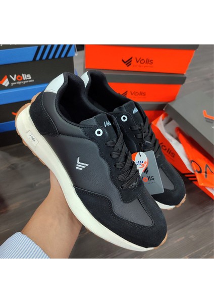 Erkek Beyaz Bağcıklı Memory Foam Hafızalı Taban Sneaker Spor Ayakkabı 23528