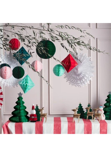 - Christmas Honeycomb Decoration Kit - Yeni Yıl Petekli Dekor Kiti fırsatları