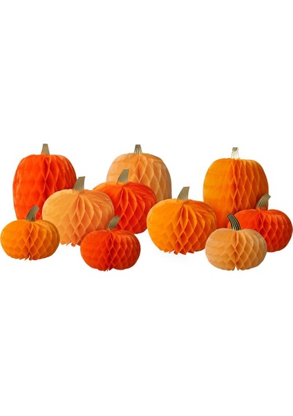 - Honeycomb Pumpkins - Petekli Bal Kabakları - 10'lu