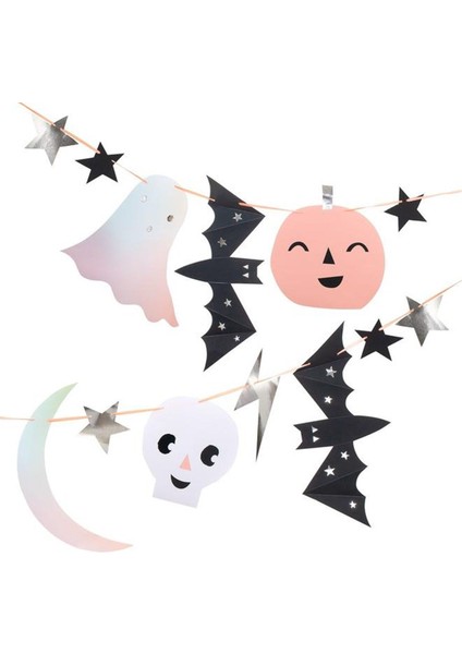 - Pastel Halloween Garland - Pastel Halloween Asılan Süs