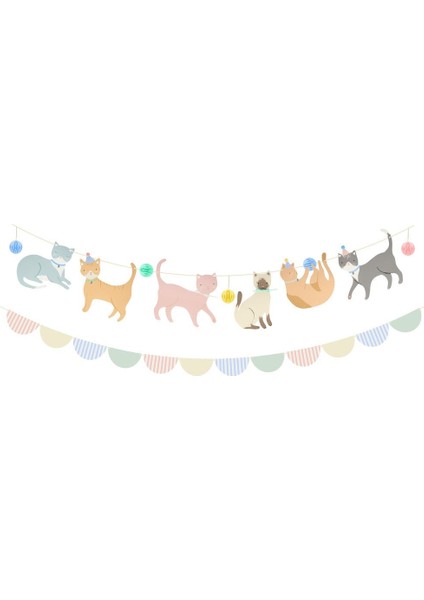 - Cute Kittens Garland - Yavru Kediler Asılan Süs