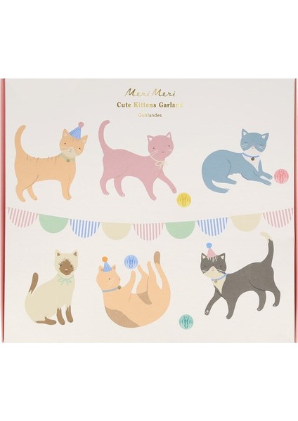 - Cute Kittens Garland - Yavru Kediler Asılan Süs fiyatları