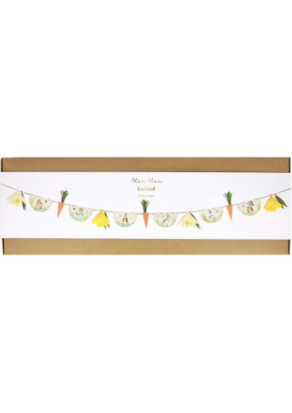 - Peter Rabbit In The Garden Garland - Peter Rabbit Bahçede Asılan Süs modelleri