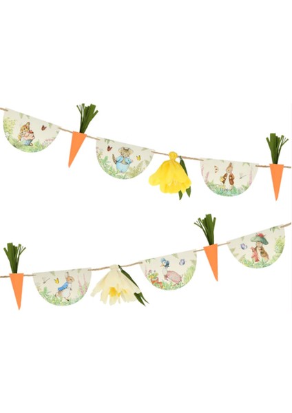 - Peter Rabbit In The Garden Garland - Peter Rabbit Bahçede Asılan Süs fırsatları