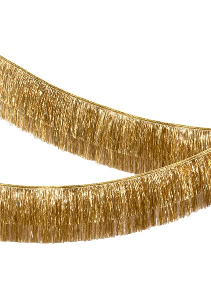 - Gold Tinsel Fringe Garland - Altın Püsküllü Asılan Süs fiyatları