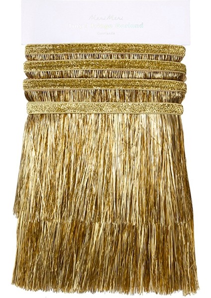 - Gold Tinsel Fringe Garland - Altın Püsküllü Asılan Süs modelleri