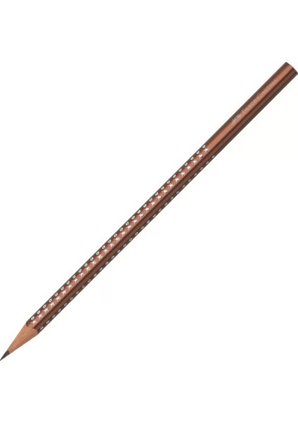 Faber Castell Grip Sparkle Üçgen Kurşun Kalem Bronz 118339