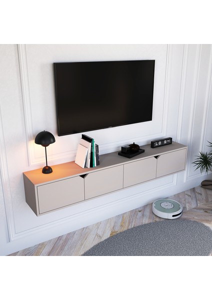 Home Ata Tv Ünitesi, Duvara Monte, Tv Sehpası (Dolunay) fiyatları