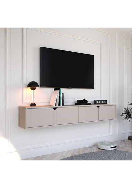 Home Ata Tv Ünitesi, Duvara Monte, Tv Sehpası (Dolunay) modelleri