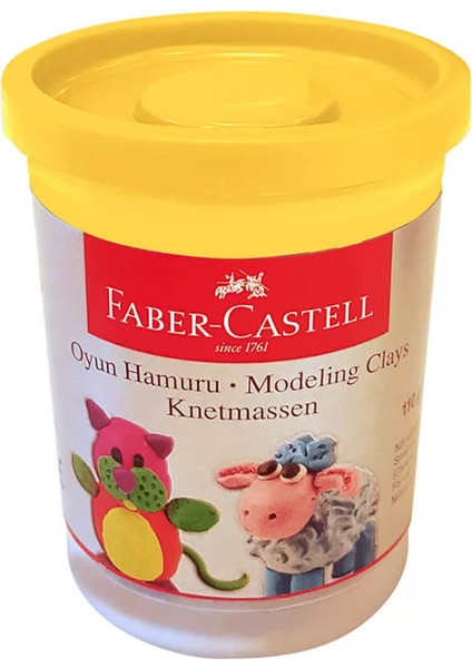 Faber Castell Oyun Hamuru Pastel Sarı 120114