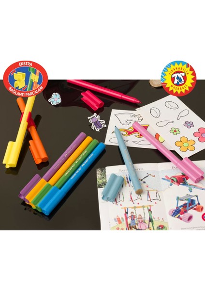Faber Castell Eğlenceli Keçeli Kalem 30 Renk fiyatları