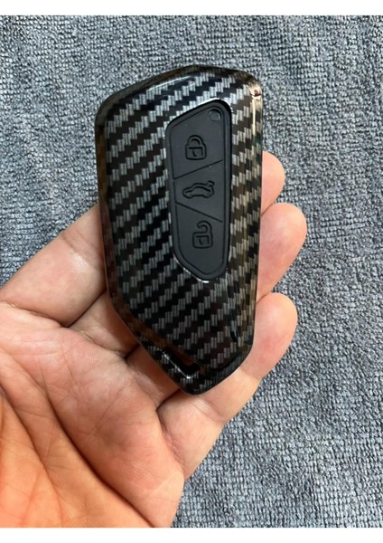 Golf 8 Uyumlu 2021+ Uyumlu Karbon Anahtar Koruma Kılıfı