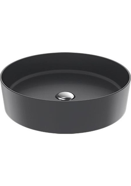 Loop Masa Üstü Çanak Lavabo Antrasit Mat 45CM