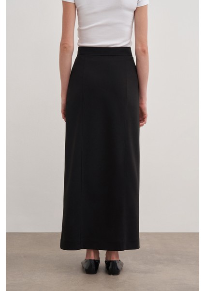 Düğme Detaylı Dar Kesim Etek indirimleri