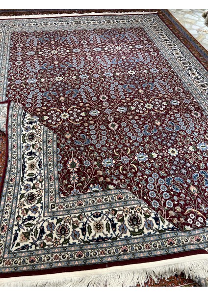 El Dokuma Hereke Halısı Imzalı Yedi Dağın Çiçeği 300X200 indirimleri