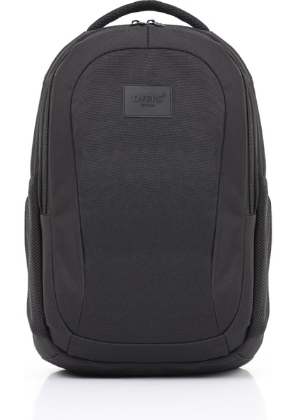 Unisex Siyah 2 Bölmeli Laptop Bölmeli Günlük Sırt Çantası