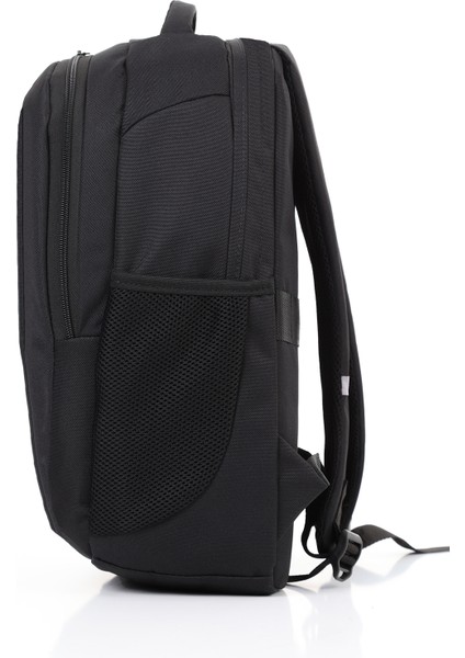 Unisex Siyah 2 Bölmeli Laptop Bölmeli Günlük Sırt Çantası fiyatları