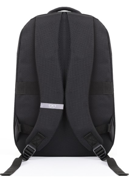 Unisex Siyah 2 Bölmeli Laptop Bölmeli Günlük Sırt Çantası modelleri