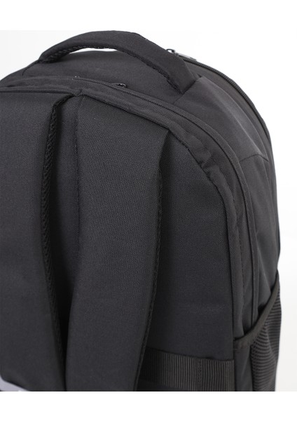 Unisex Siyah 2 Bölmeli Laptop Bölmeli Günlük Sırt Çantası fırsatları