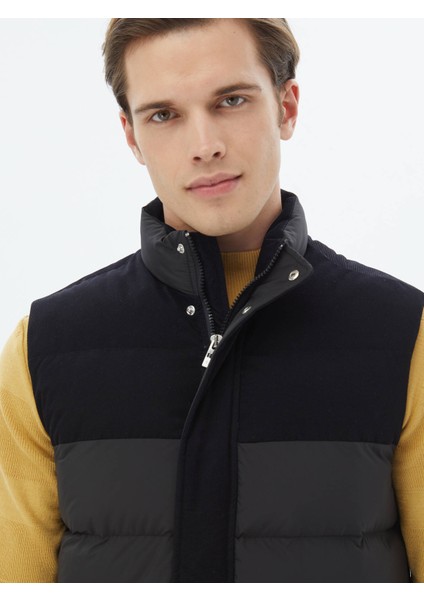 Siyah Dokuma Spor Yelek modelleri