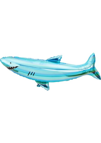 - Shark Foil Balloon - Köpekbalığı Folyo Balon