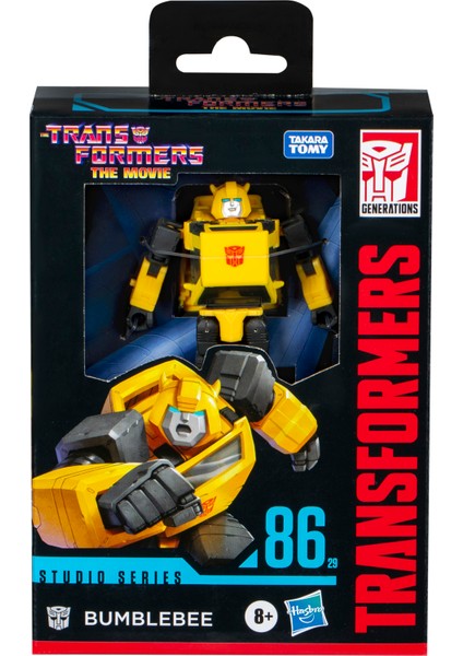 Transformers Studio Series Deluxe 86-29 Bumblebee (Transformers: The Movie) Aksiyon Figürü