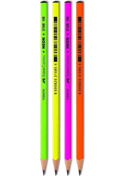 Faber Castell Neon Kurşun Kalem 316800 fiyatları