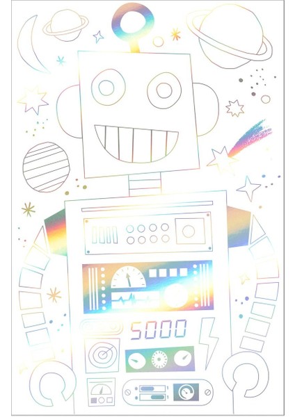 - Space Colouring Posters - Uzay Boyamalı Poster