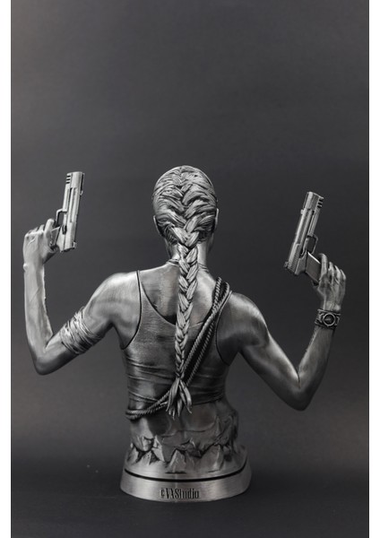Lara Croft : Tomb Raider / Angelina Jolie - Figür / Büst - 25CM fırsatları