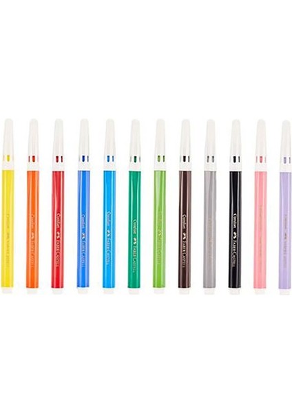 Faber Comfort Keçeli Kalem 10+2 Pastel Renk 5062000013000 fiyatları
