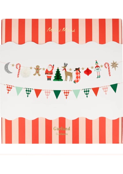 - Christmas Characters Garland - Yeni Yıl Karakterler Asılan Süs