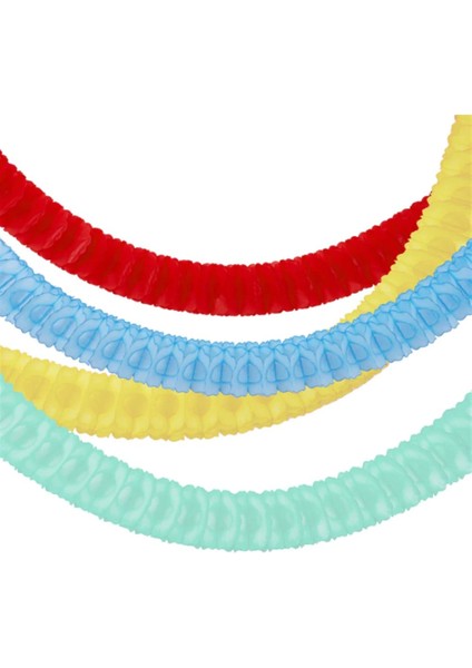 - 4 Bright Honeycomb Garlands - Parıltılı Petek Asılan Süsler - 4lü